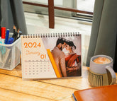 Customised Table Top Calendar 2024 - BBD GIFTS
